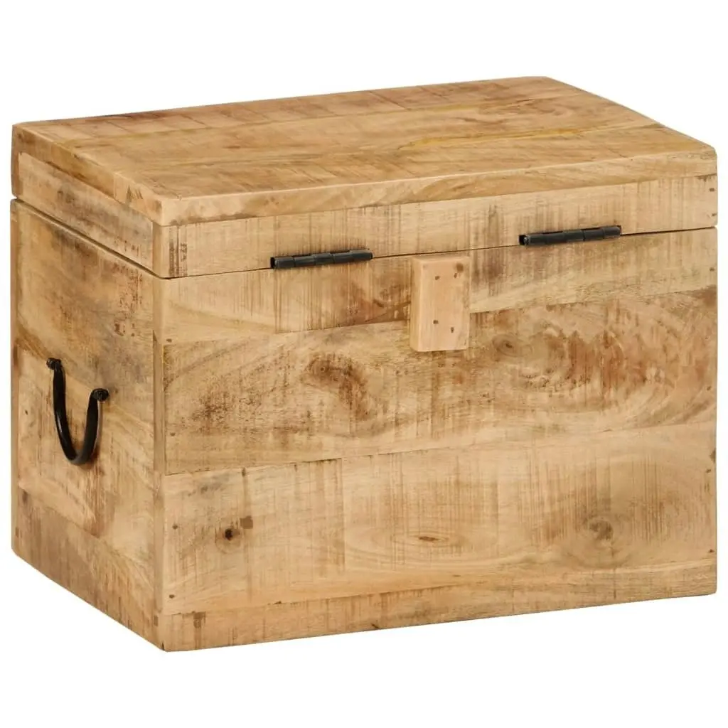 Storage Box 39x28x31 cm Solid Wood Mango 338483