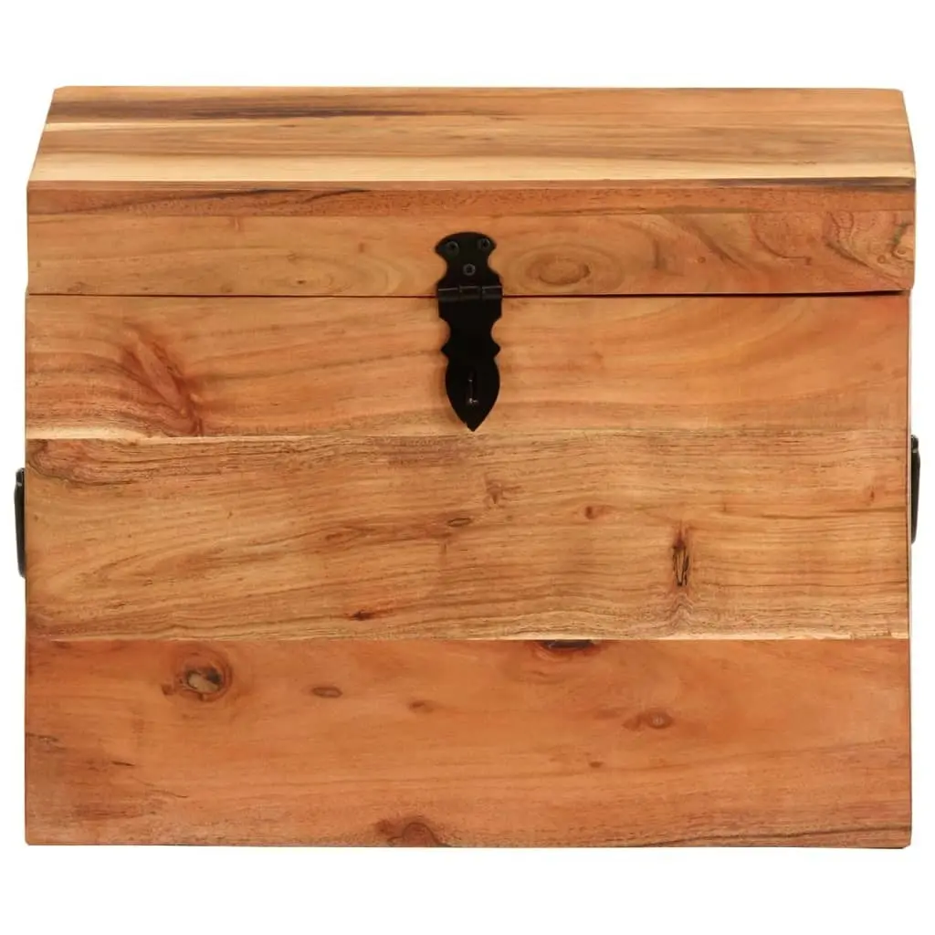 Storage Box 39x28x31 cm Solid Wood Acacia 338482