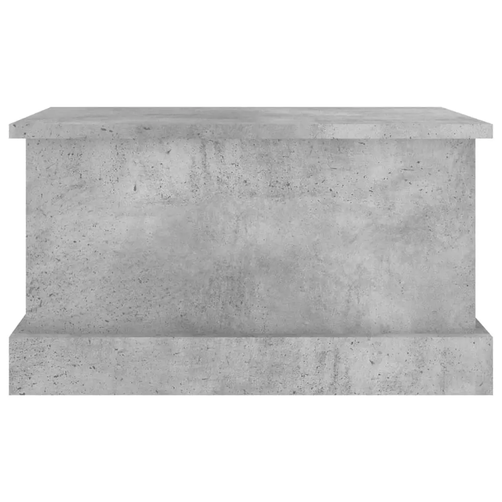 Storage Box Concrete Grey 50x30x28 cm Engineered Wood 816500