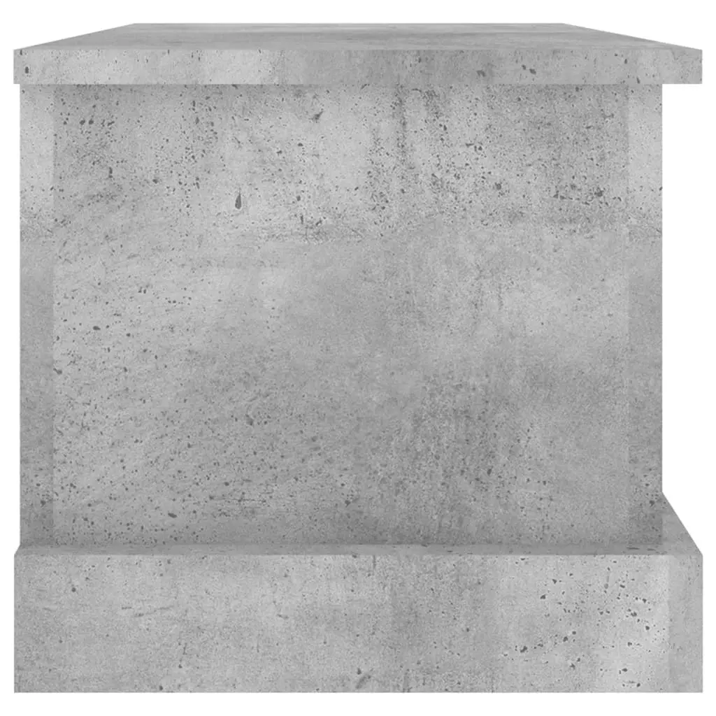 Storage Box Concrete Grey 50x30x28 cm Engineered Wood 816500