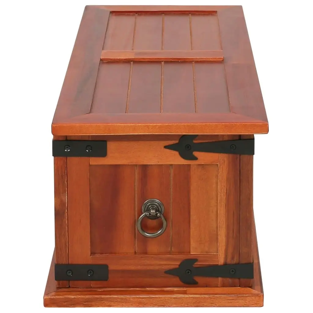 Storage Chest 60x25x22 cm Solid Acacia Wood 247240