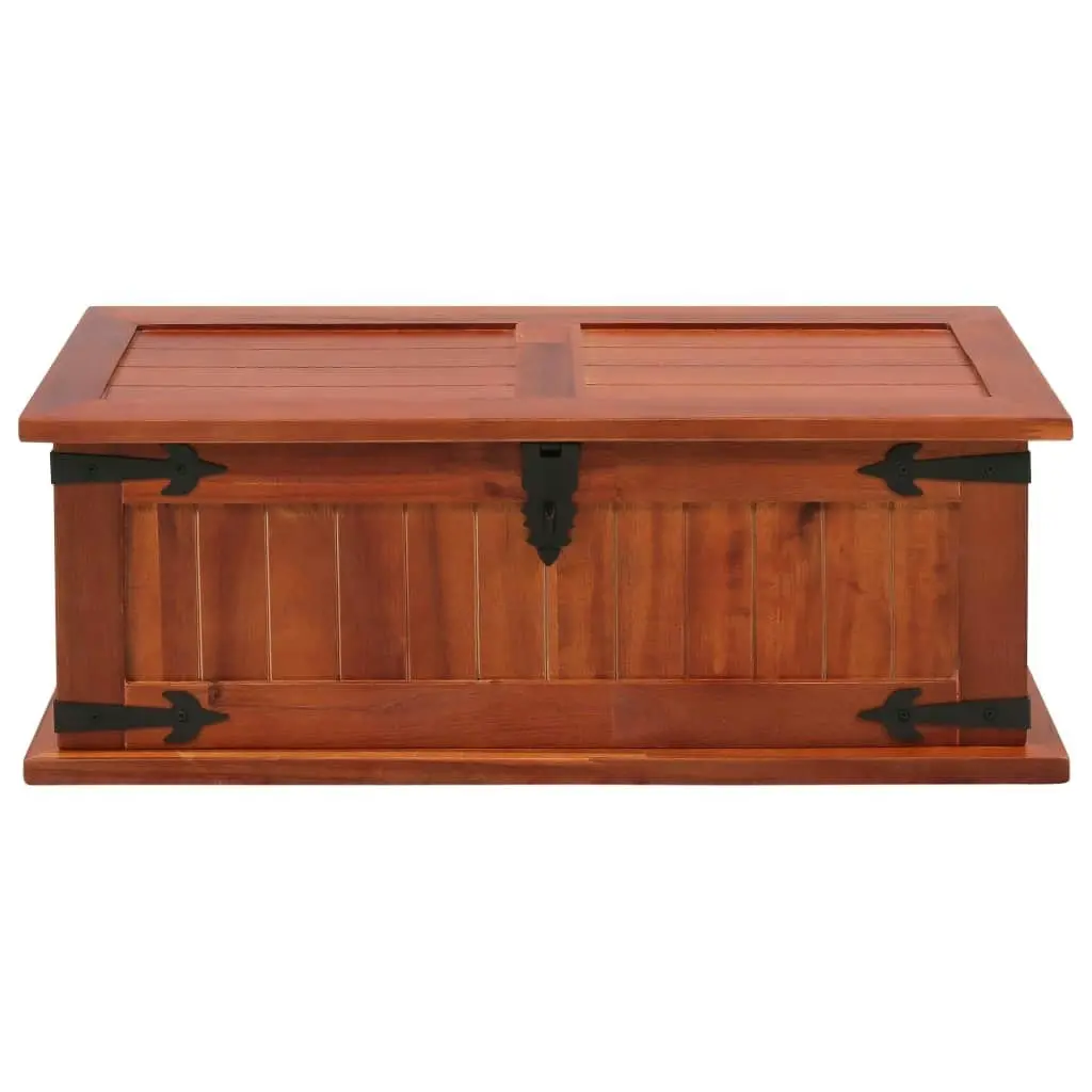 Storage Chest 60x25x22 cm Solid Acacia Wood 247240