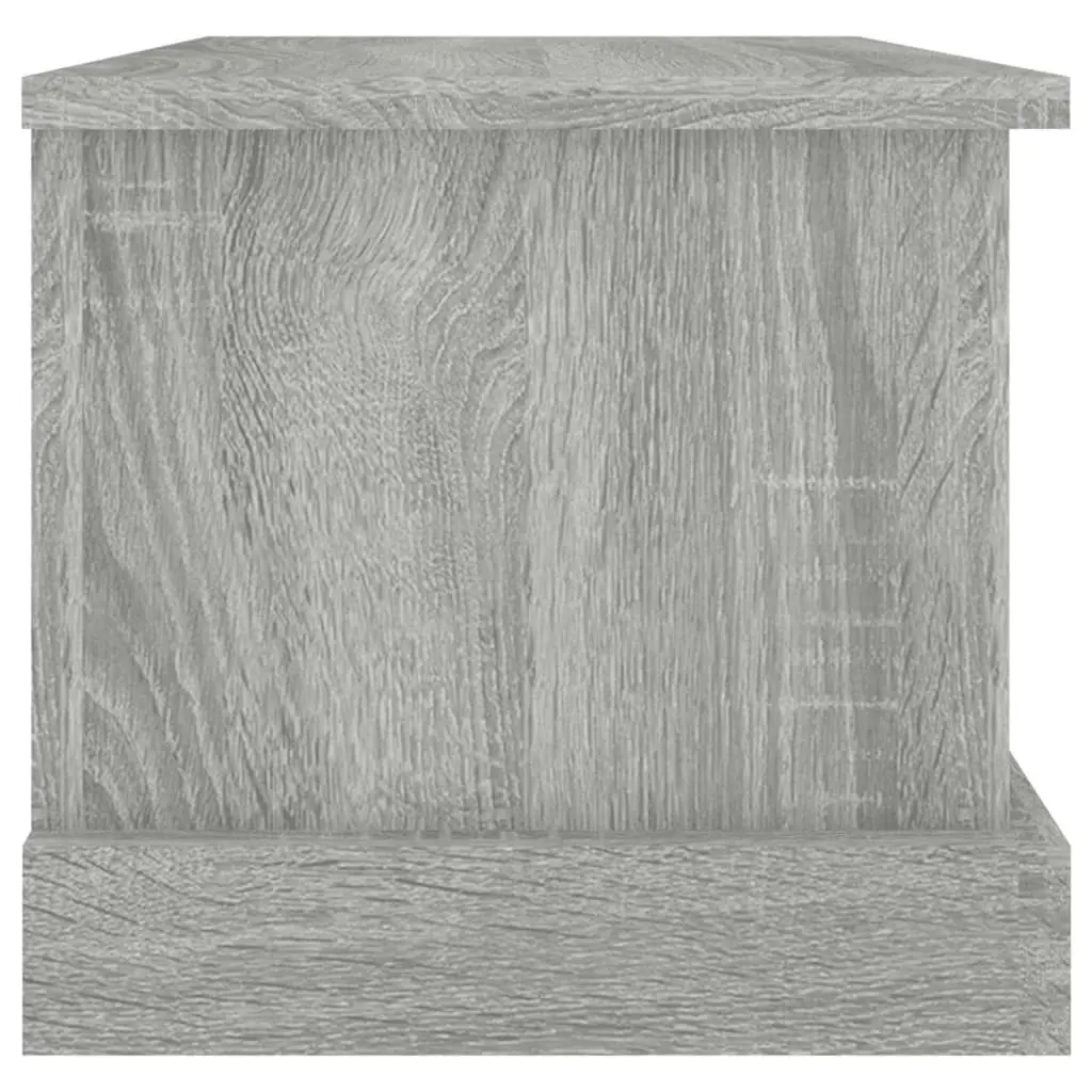 Storage Box Grey Sonoma 50x30x28 cm Engineered Wood 816502