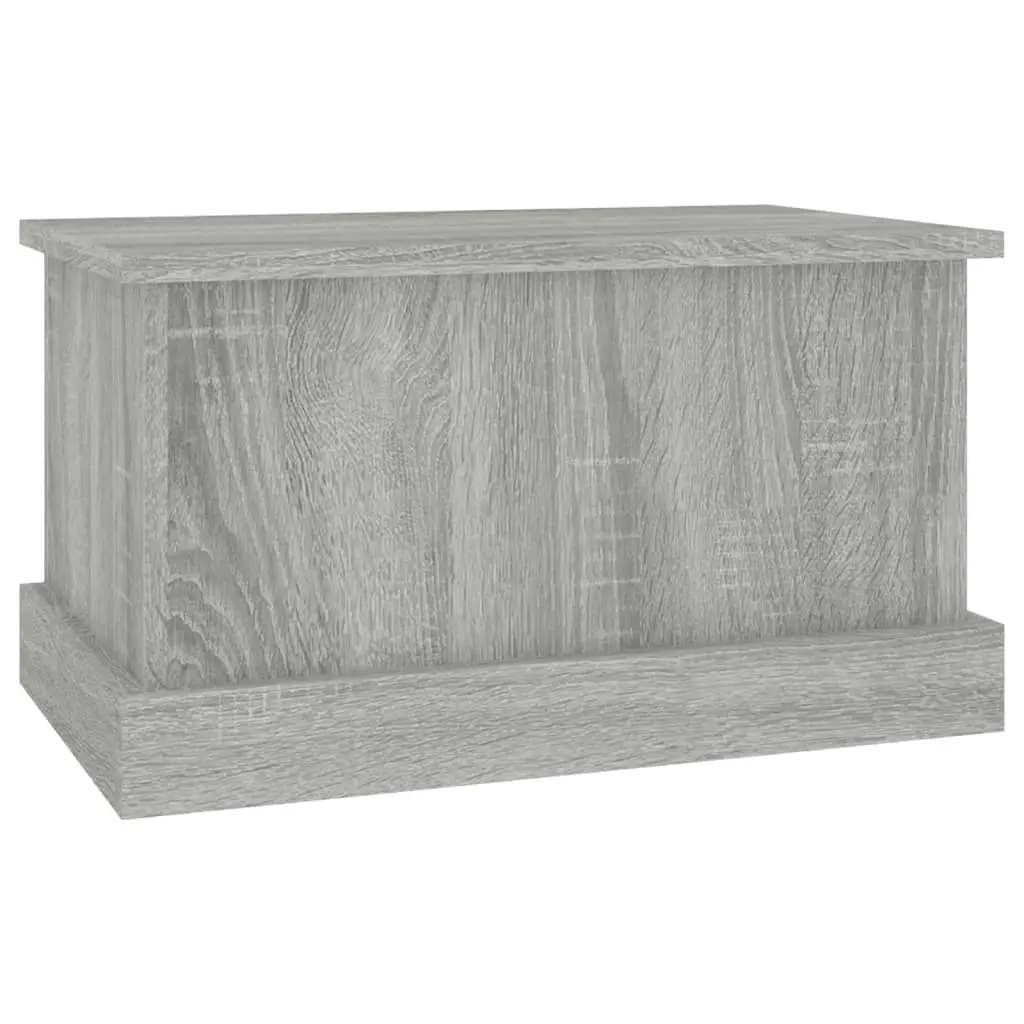 Storage Box Grey Sonoma 50x30x28 cm Engineered Wood 816502