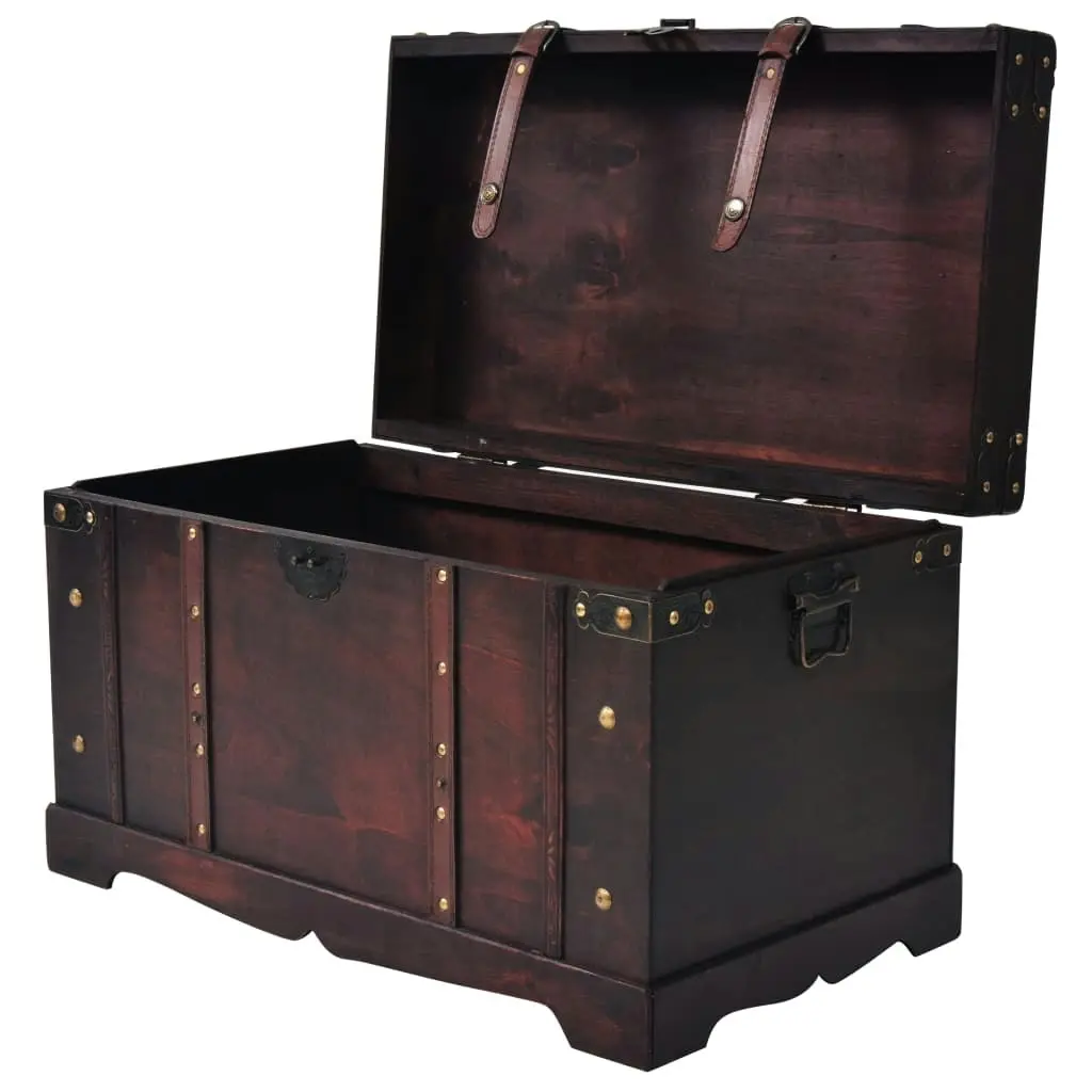 Vintage Treasure Chest Wood 66x38x40 cm 245478