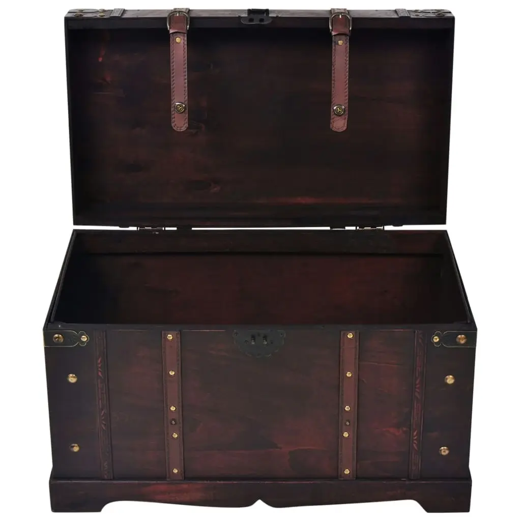 Vintage Treasure Chest Wood 66x38x40 cm 245478