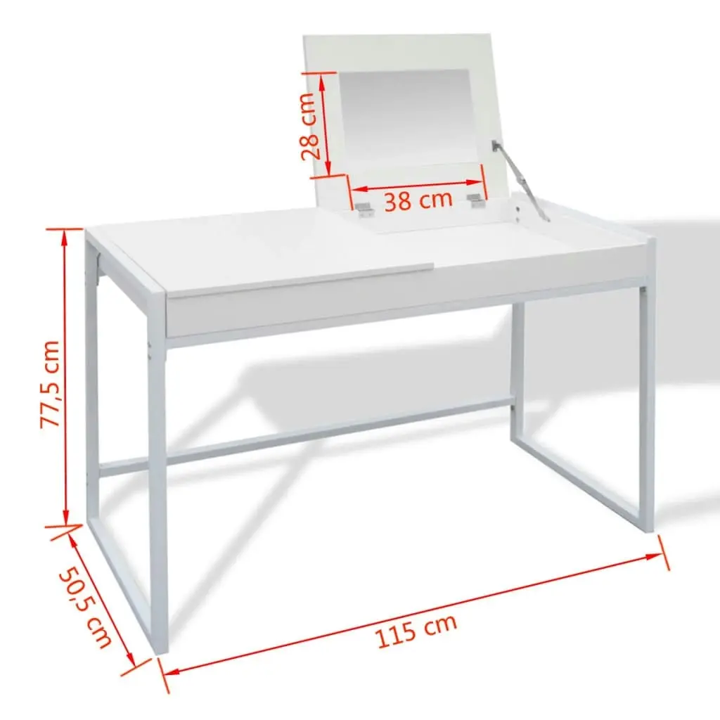 Vanity Table White 242740