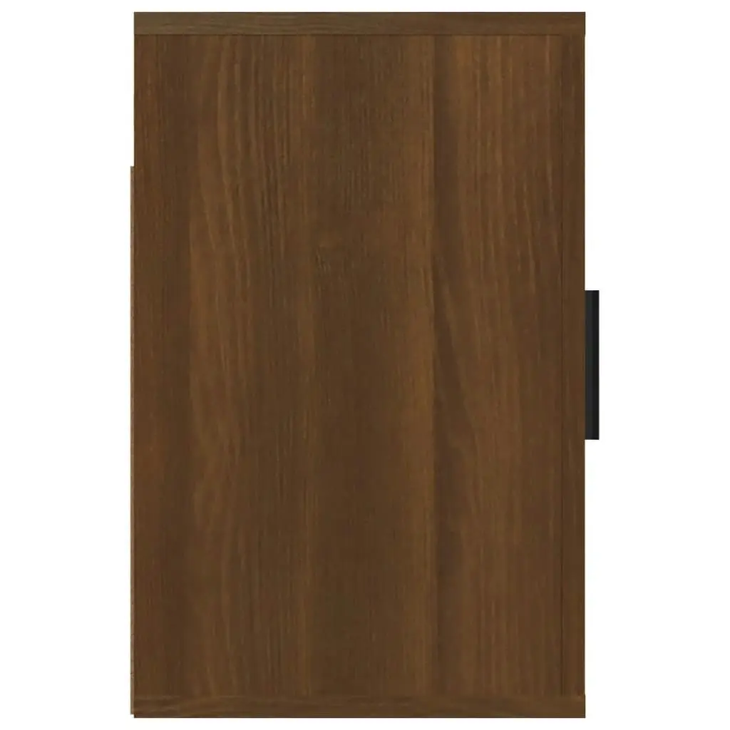 Wall-mounted Bedside Cabinet Brown Oak 50x30x47 cm 816878