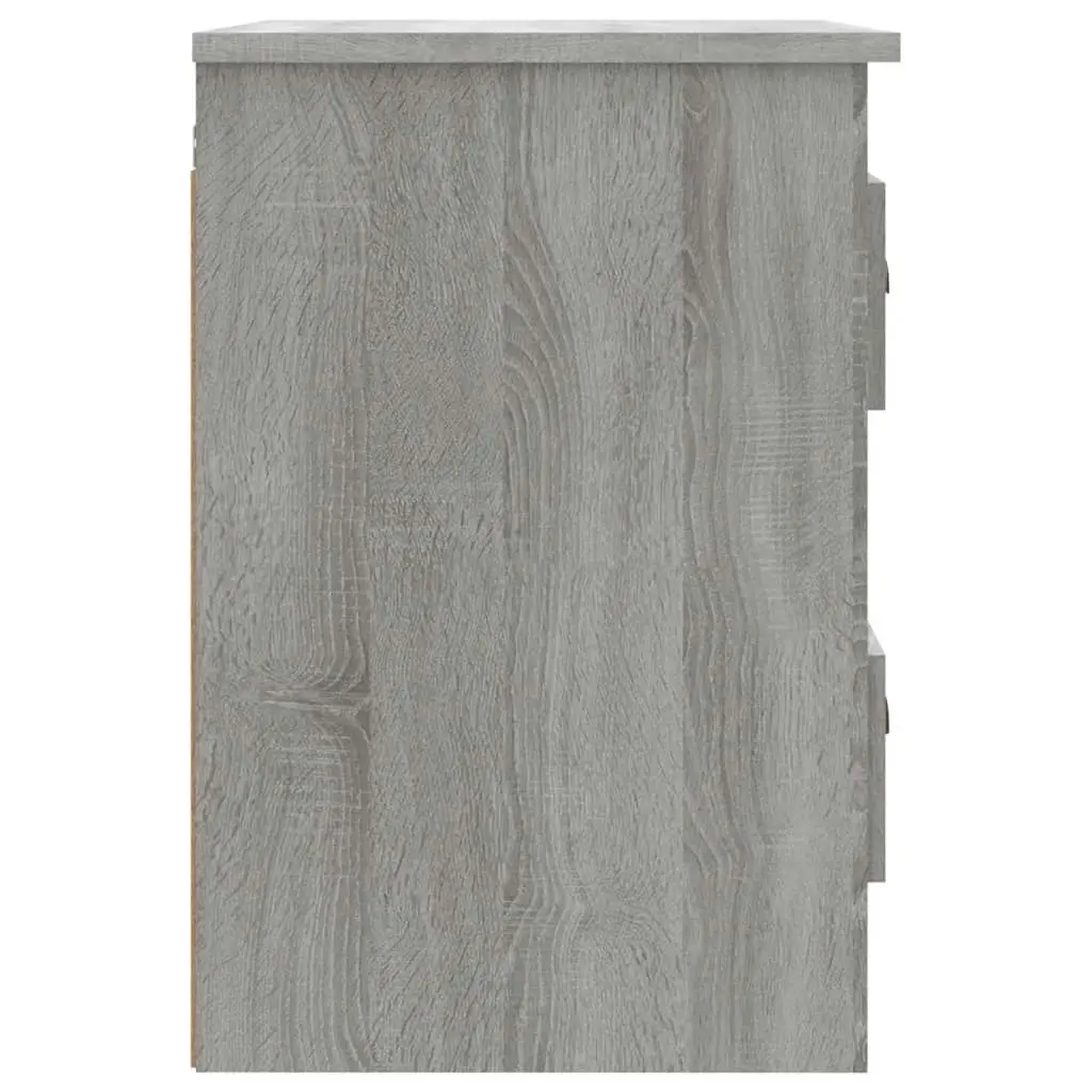 Wall-mounted Bedside Cabinet Grey Sonoma 41.5x36x53cm 816404