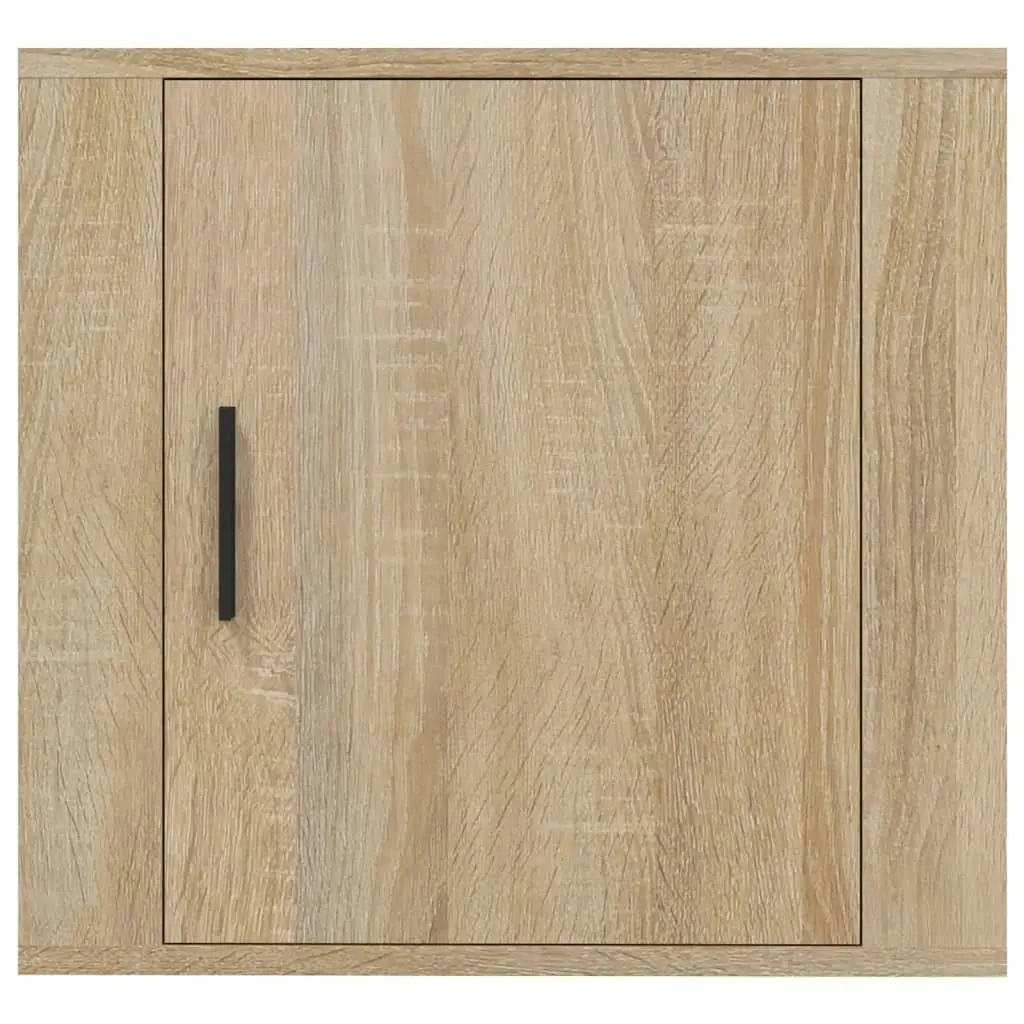 Wall-mounted Bedside Cabinet Sonoma Oak 50x30x47 cm 816870