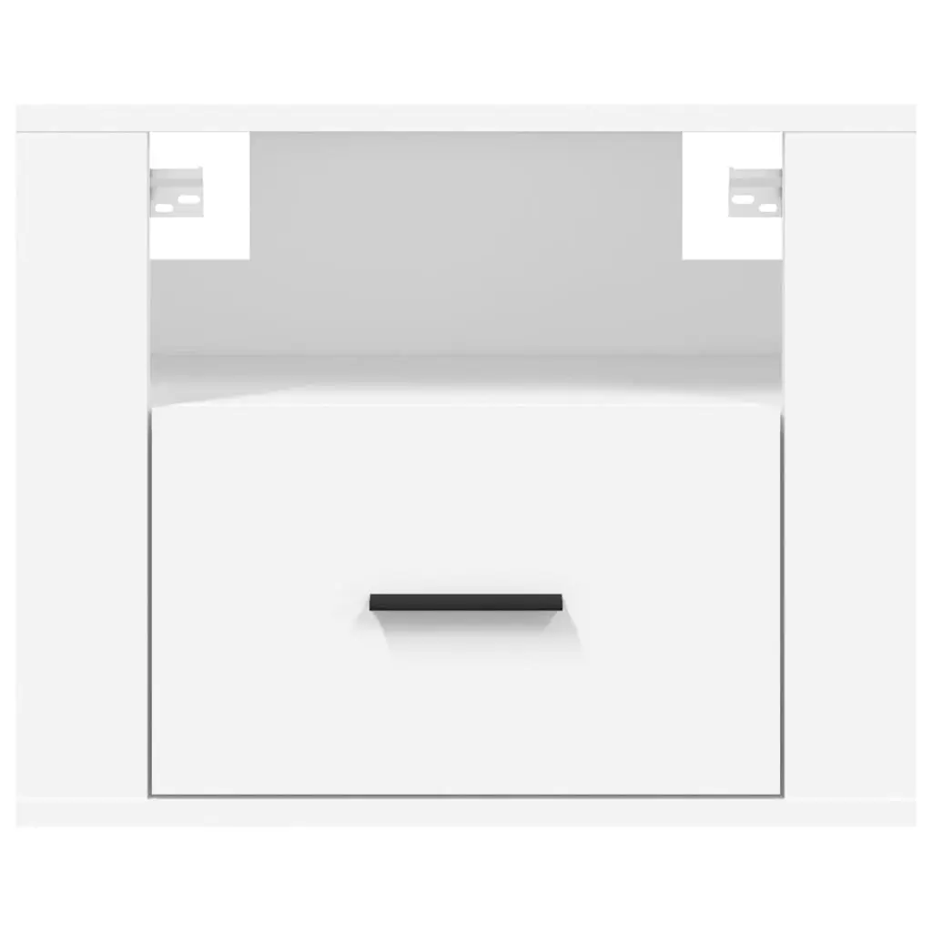 Wall-mounted Bedside Cabinet White 50x36x40 cm 816880