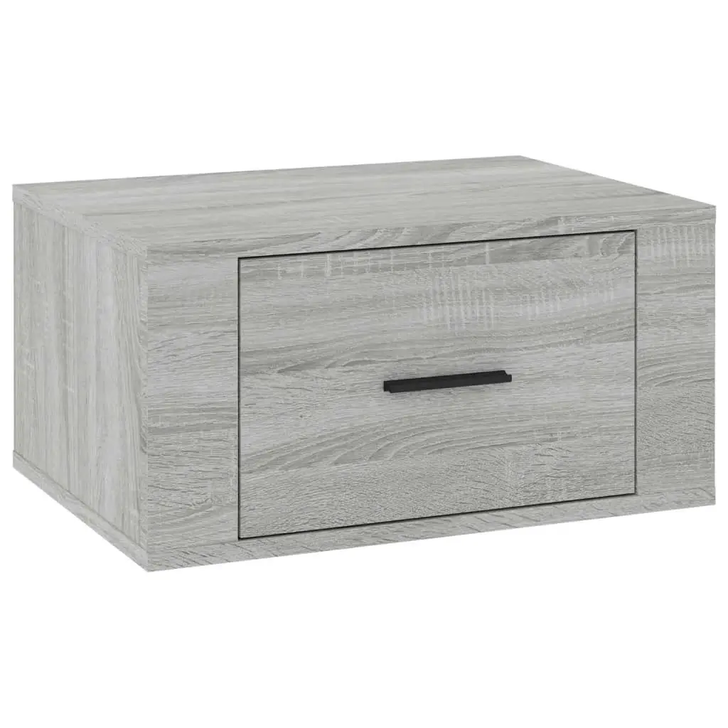 Wall-mounted Bedside Cabinets 2 pcs Grey Sonoma 50x36x25 cm 816853