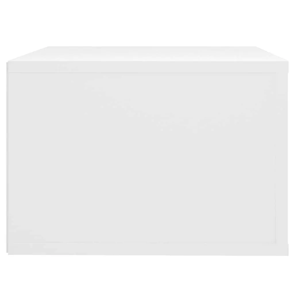 Wall-mounted Bedside Cabinets 2 pcs White 50x36x25 cm 816841