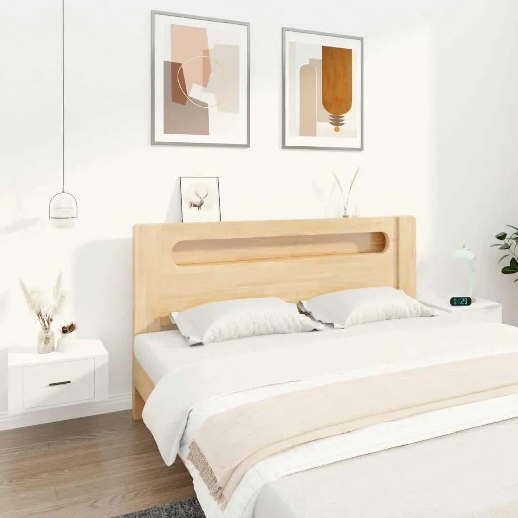 Wall-mounted Bedside Cabinets 2 pcs White 50x36x25 cm 816841