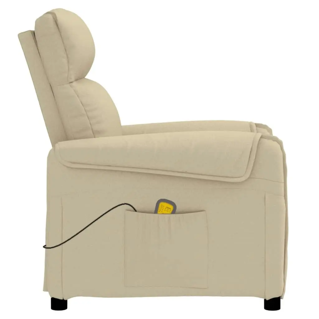 Massage Chair Cream Fabric 348017