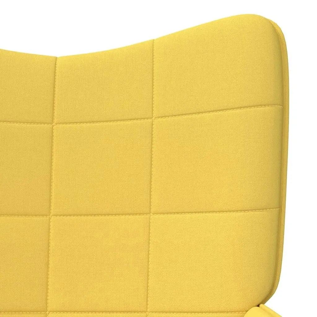 Relaxing Chair Mustard Yellow Fabric 327948