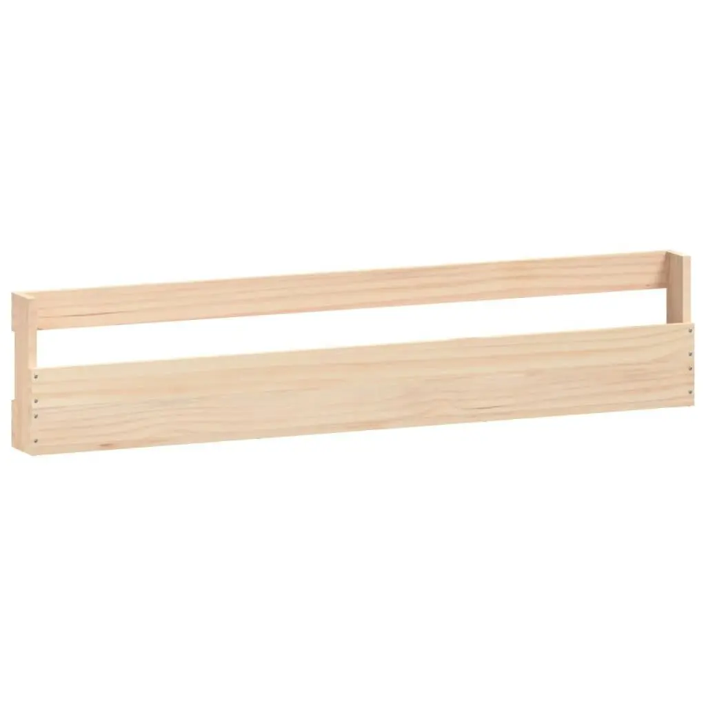 Wall-mounted Shoe Racks 2 pcs 110x9x23 cm Solid Wood Pine 833275