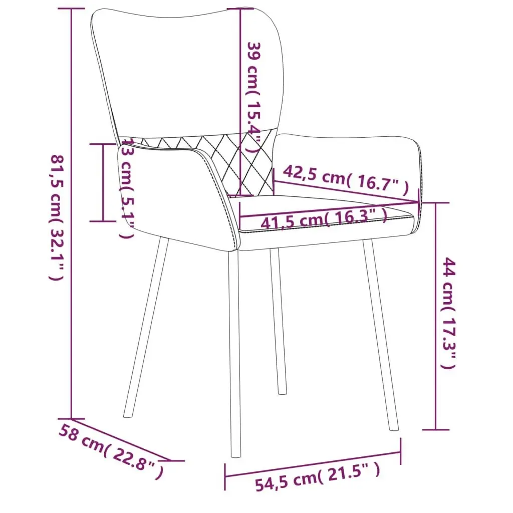 Dining Chairs 2 pcs Light Grey Fabric and Faux Leather 344774