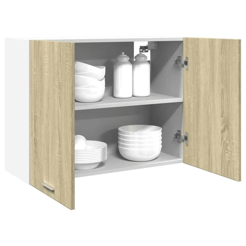 Hanging Cabinet Sonoma Oak 80x31x60 cm Engineered Wood 849621