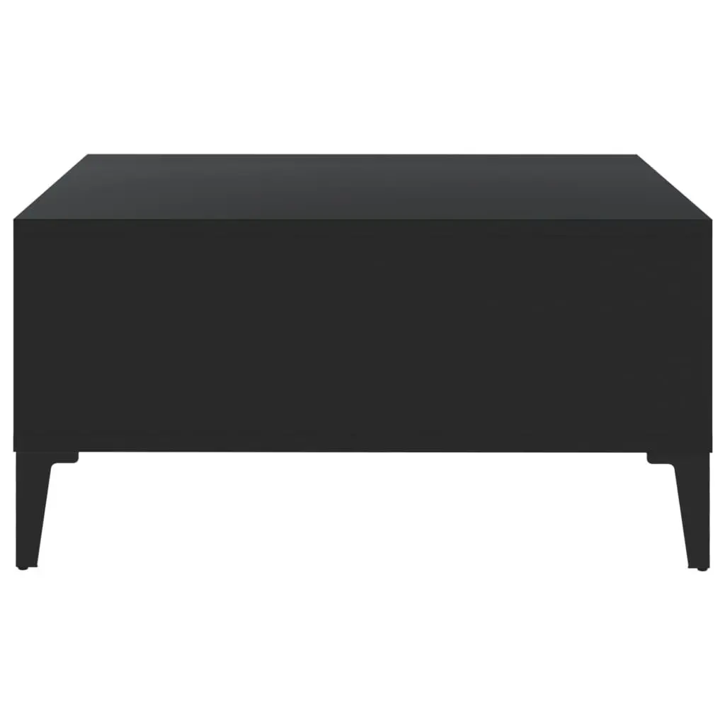 Coffee Table Black 60x60x30 cm Engineered Wood 805987