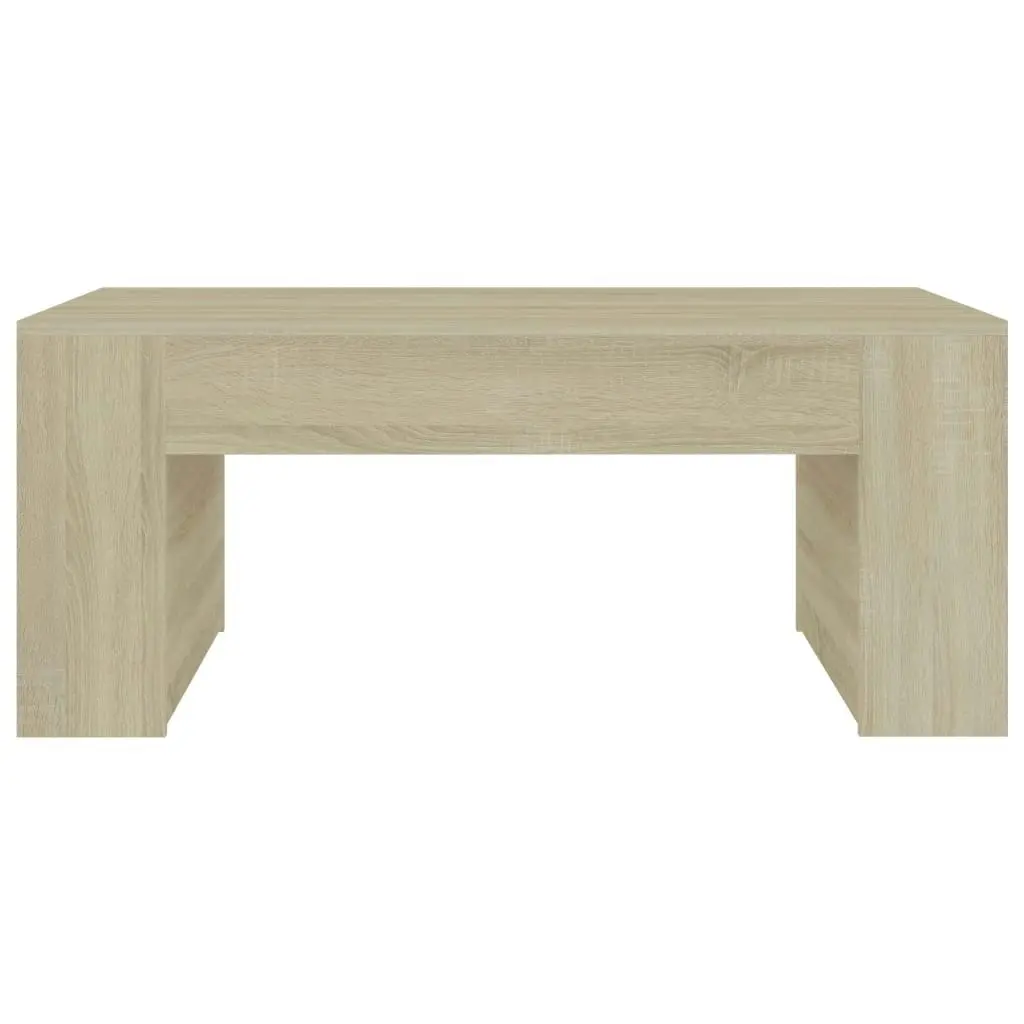 Coffee Table Sonoma Oak 100x60x42 cm Engineered Wood 802114