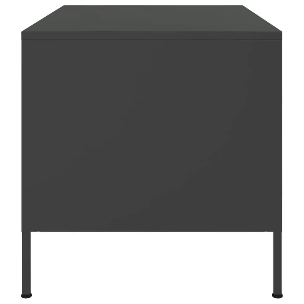 Coffee Table Black 68x50x50.5 cm Cold-rolled Steel 843030