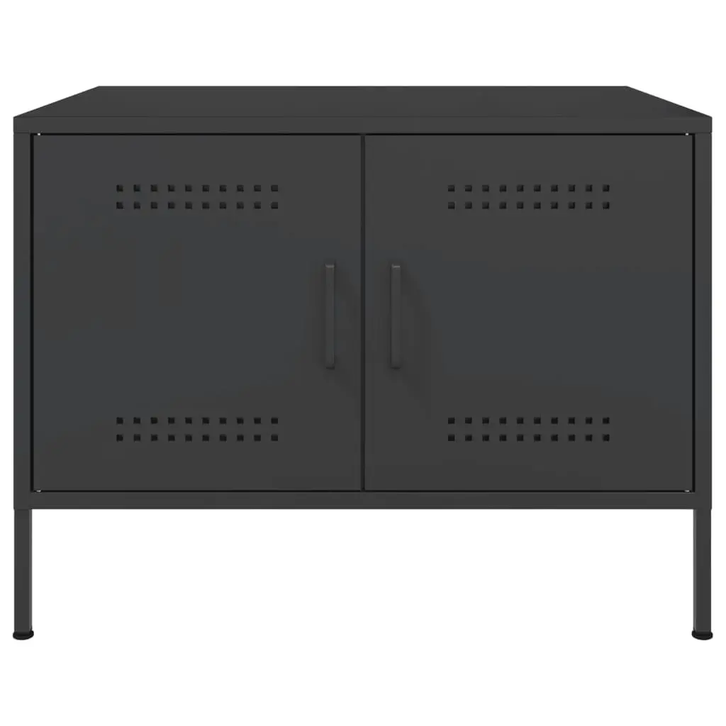 Coffee Table Black 68x50x50.5 cm Cold-rolled Steel 843030