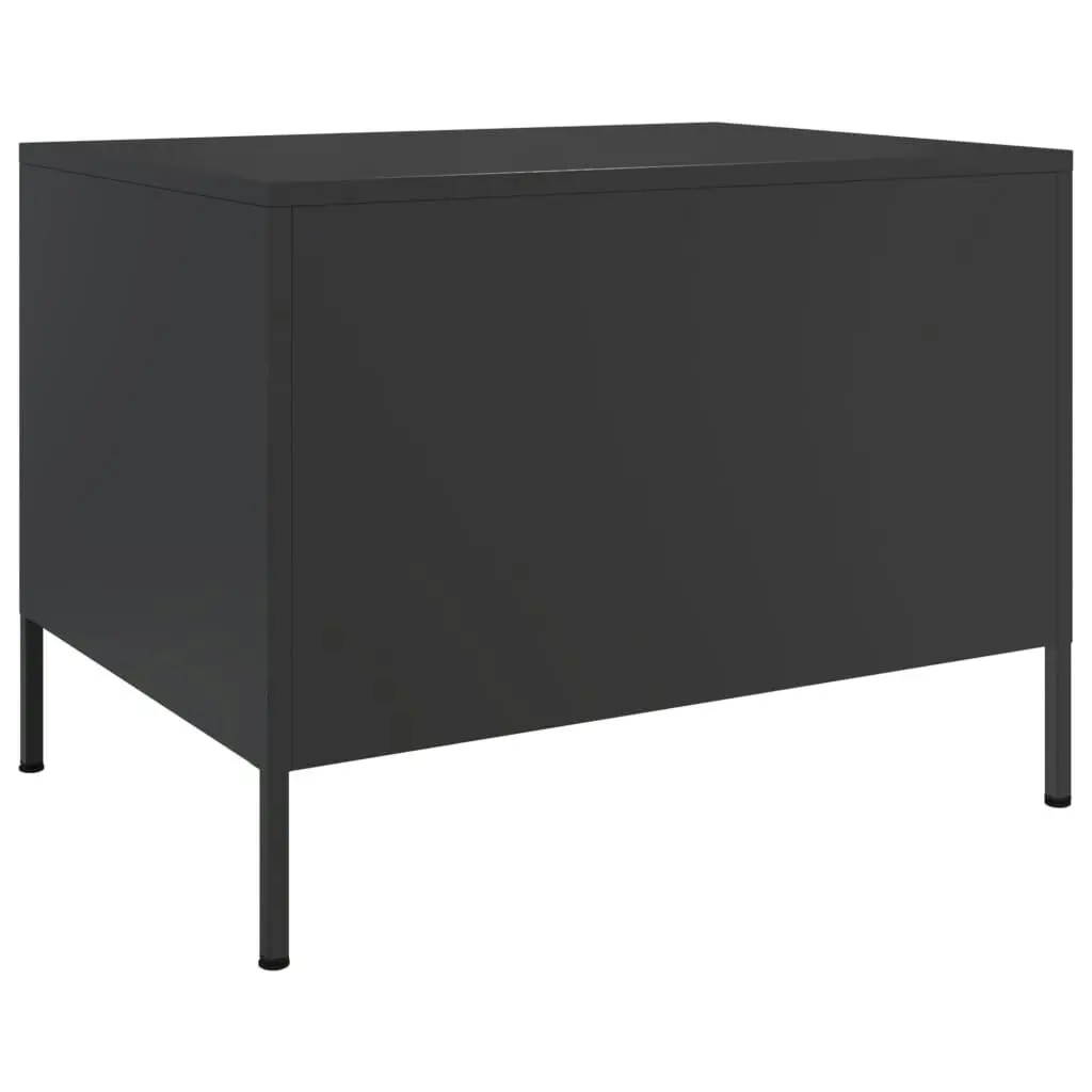 Coffee Table Black 68x50x50.5 cm Cold-rolled Steel 843030