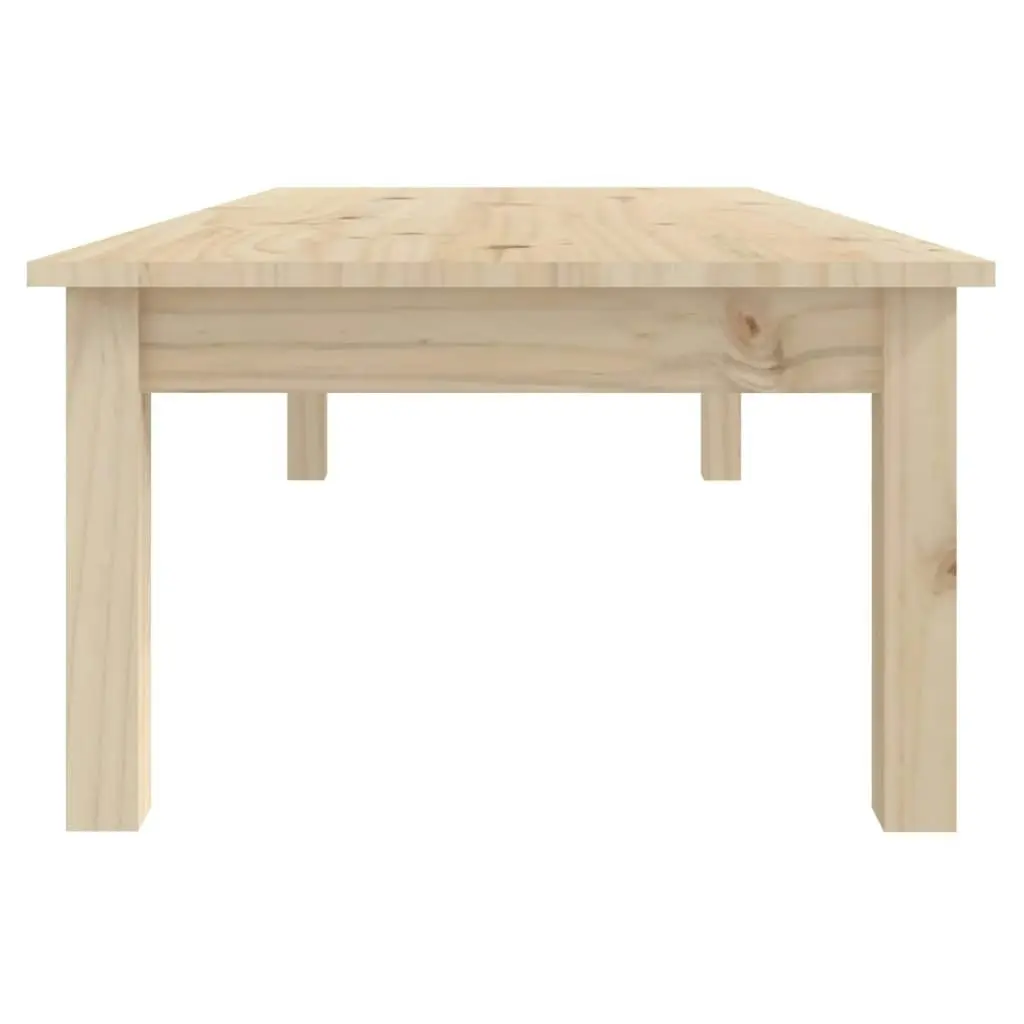 Coffee Table 110x50x30 cm Solid Wood Pine 814234