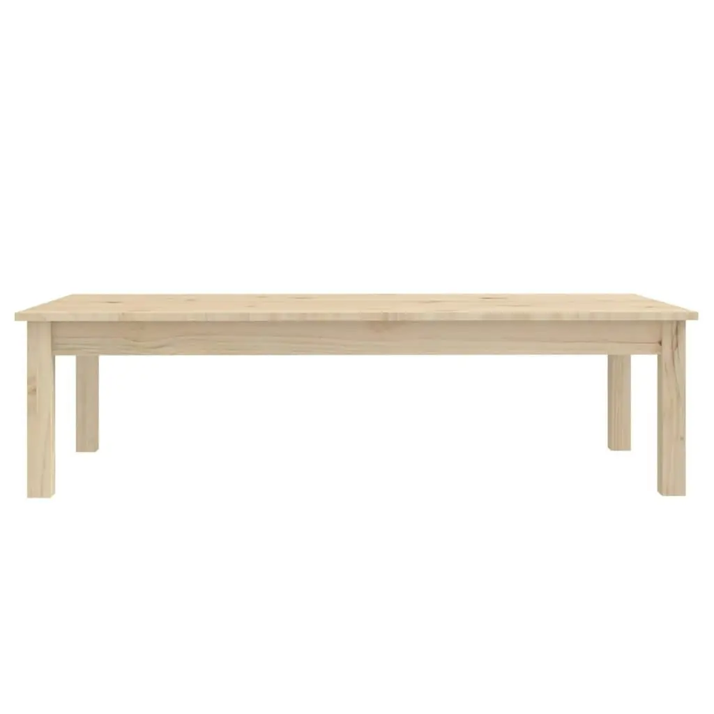 Coffee Table 110x50x30 cm Solid Wood Pine 814234