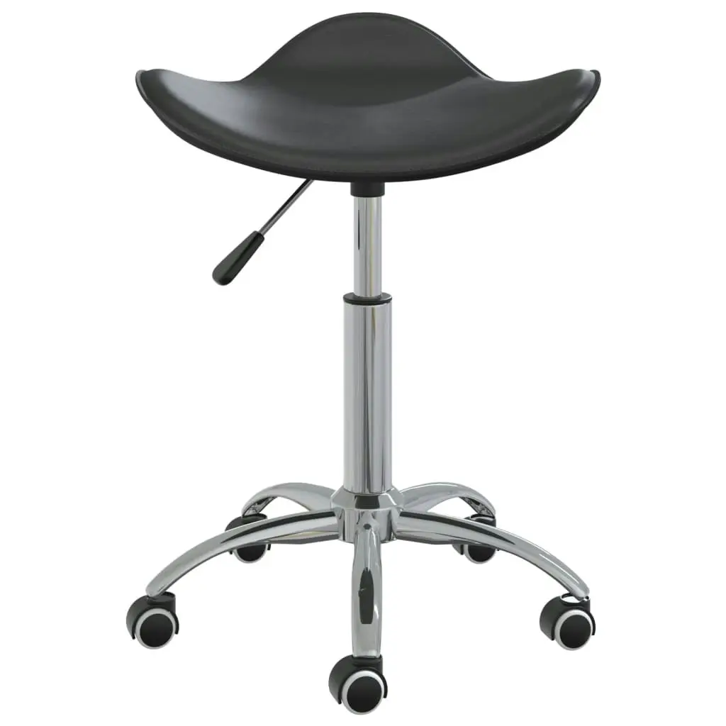 Office Chair Black Faux Leather 3088556