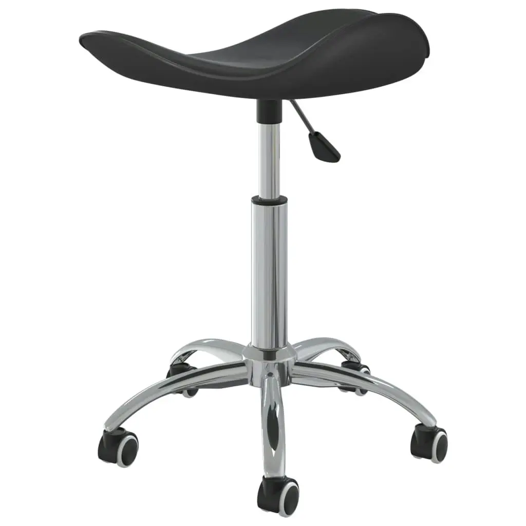 Office Chair Black Faux Leather 3088556