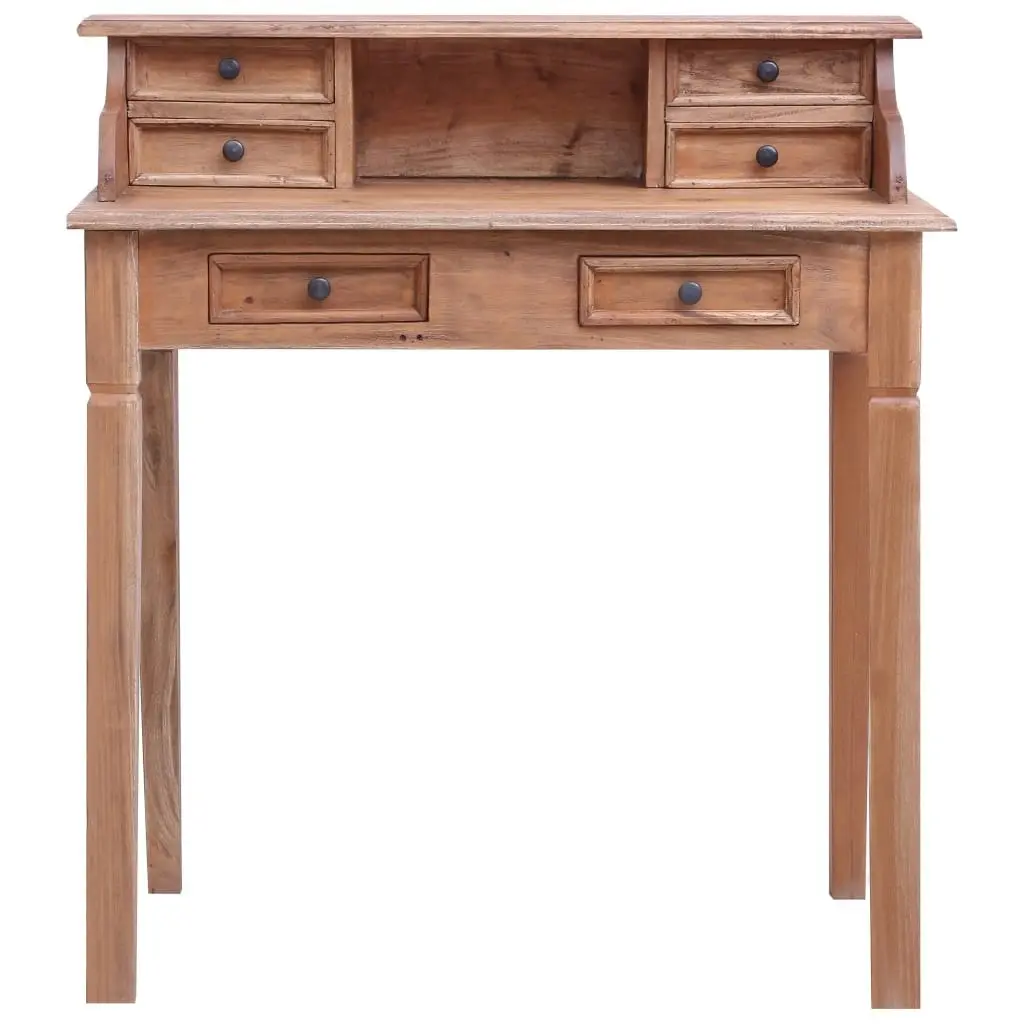 Writing Desk with Drawers 90x50x101 cm Solid Reclaimed Wood 283912