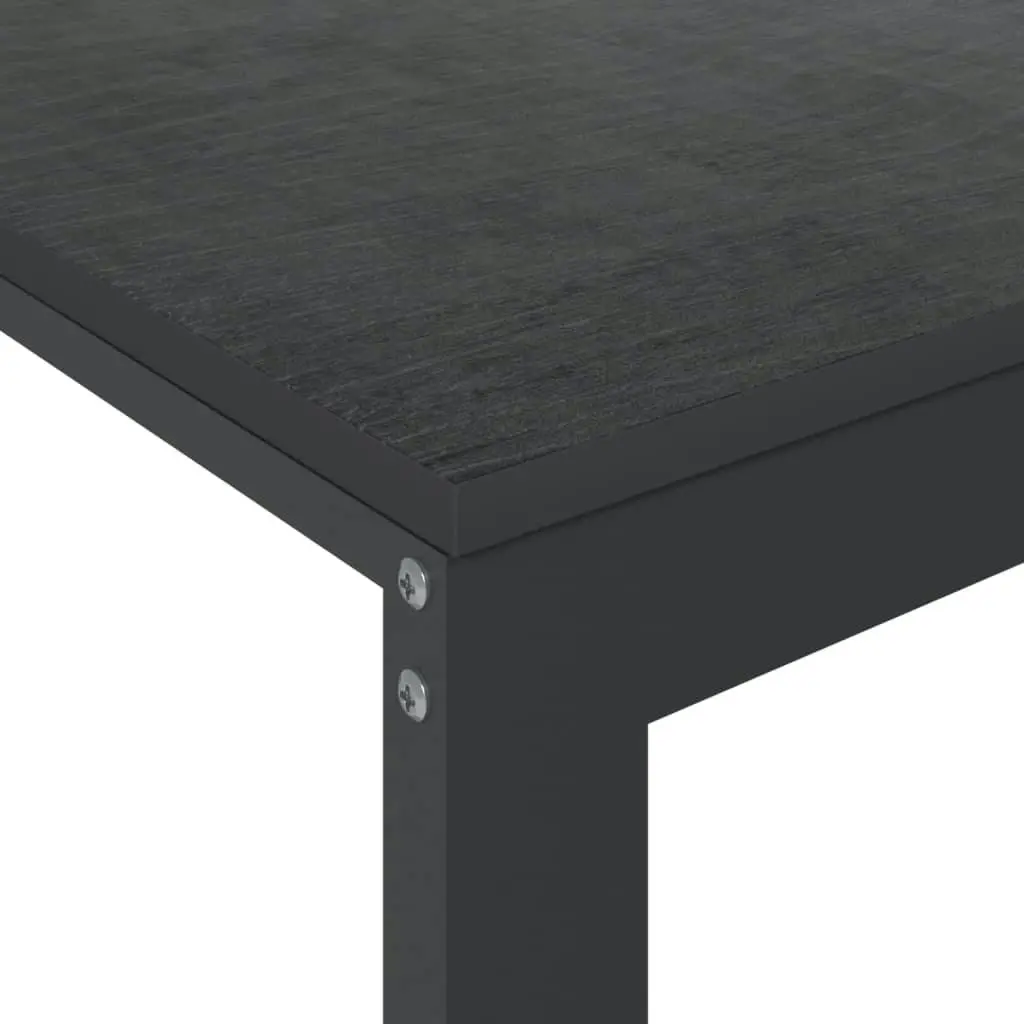 Computer Desk Black 110x60x73 cm Engineered Wood 30196