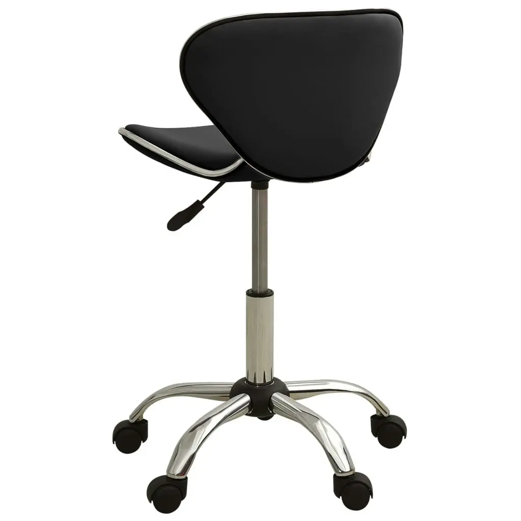 Office Chair Black Faux Leather 3088626