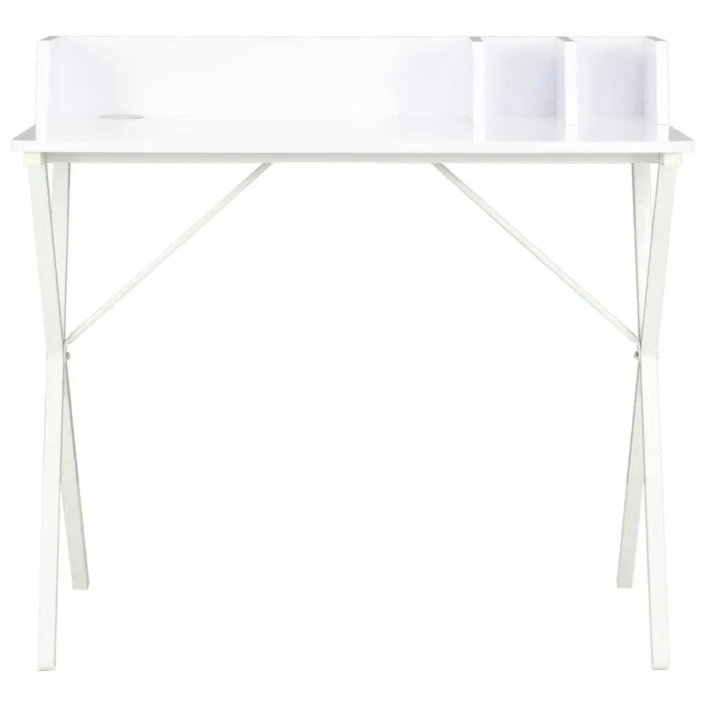 Desk White 80x50x84 cm 20275