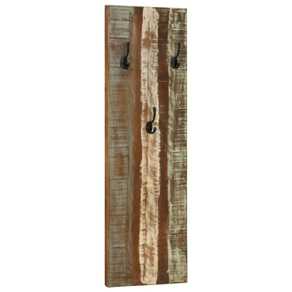 Wall-mounted Coat Racks 2 pcs 36x3x110 cm Solid Reclaimed Wood 337067