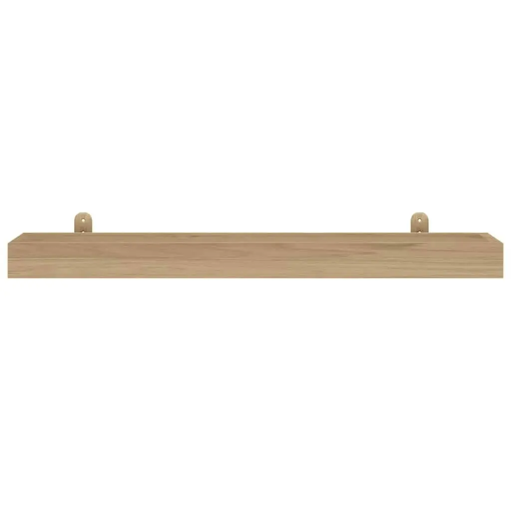 Wall Shelves 2 pcs 90x15x4 cm Solid Wood Teak 340756