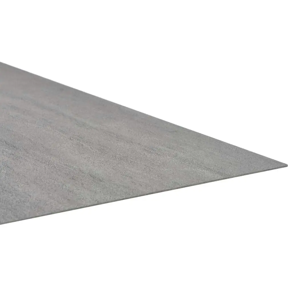 Self-adhesive PVC Flooring Planks 5.11 m? Grey Stippled 144873