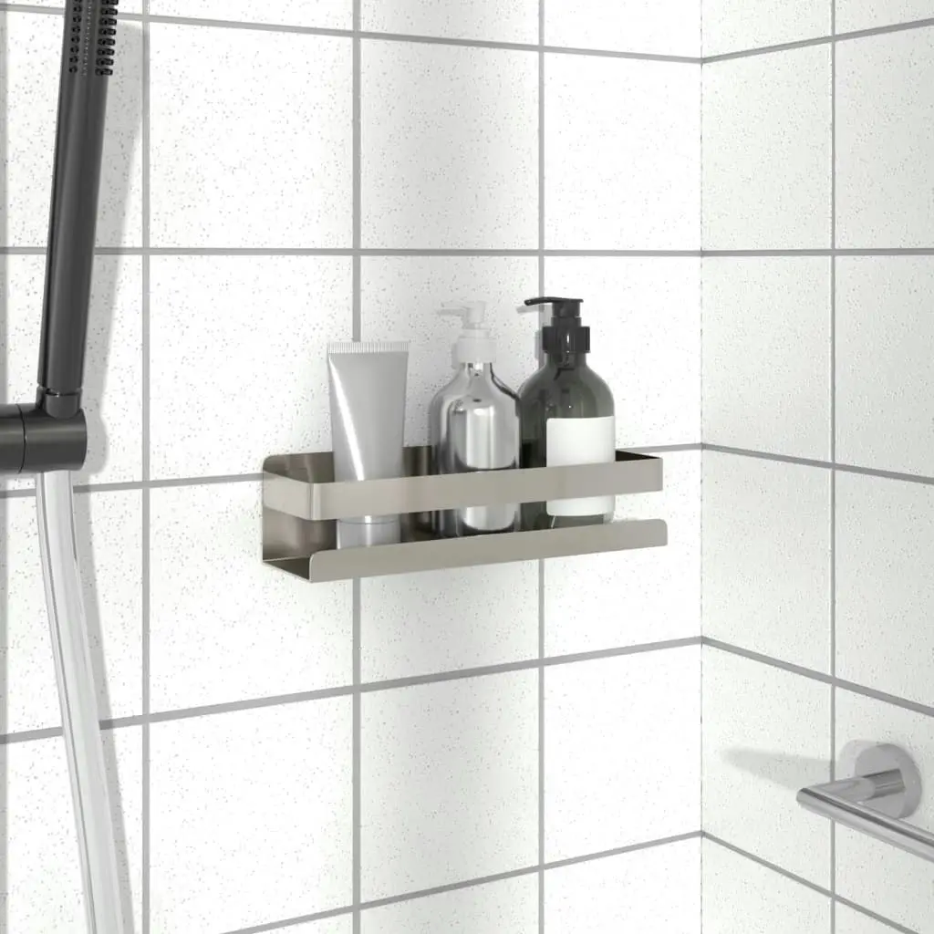 Shower Shelf 23x6.5x6 cm Brushed 304 Stainless Steel 4004906