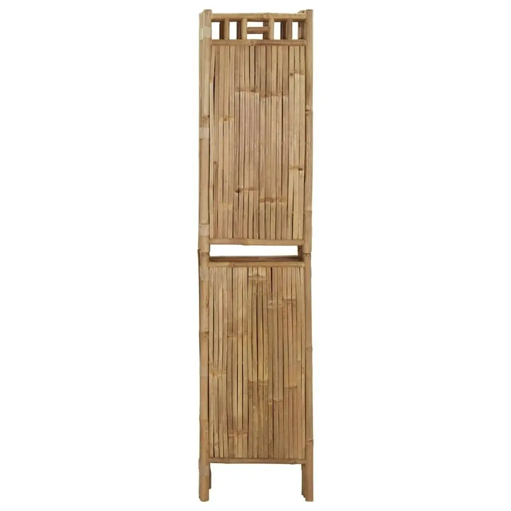 5-Panel Room Divider Bamboo 200x180 cm 341750