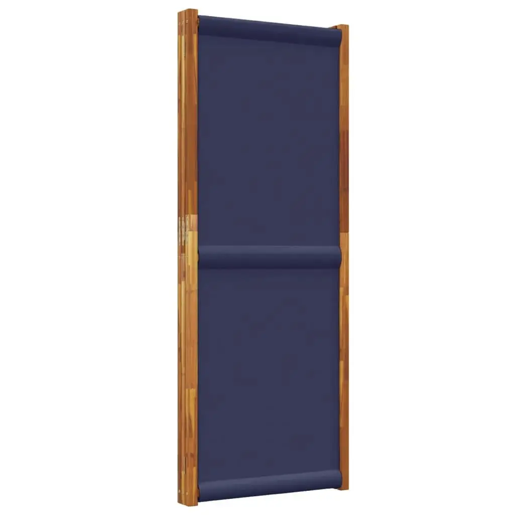 3-Panel Room Divider Dark Blue 210x180 cm 4003359