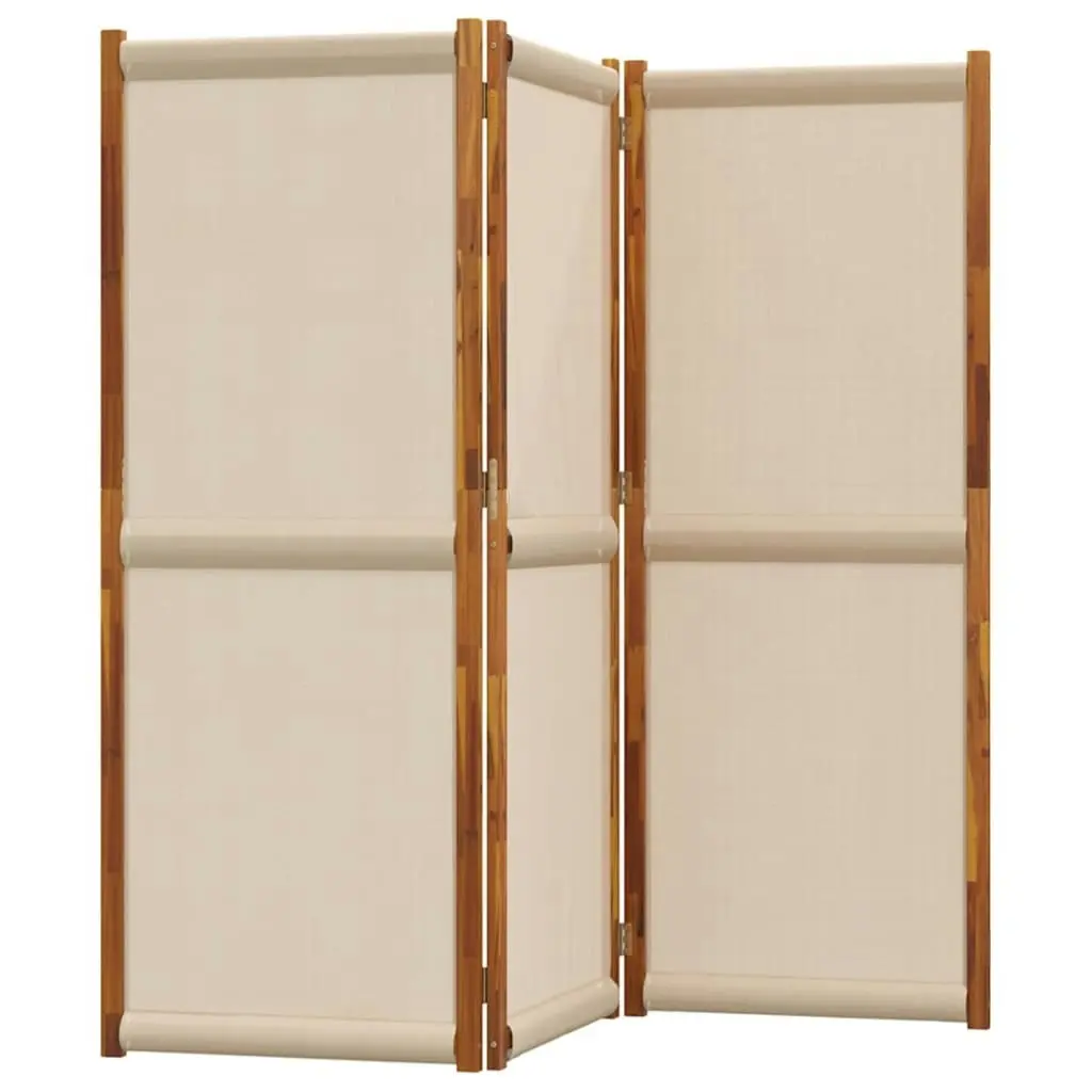 3-Panel Room Divider Taupe 210x180 cm 4003363