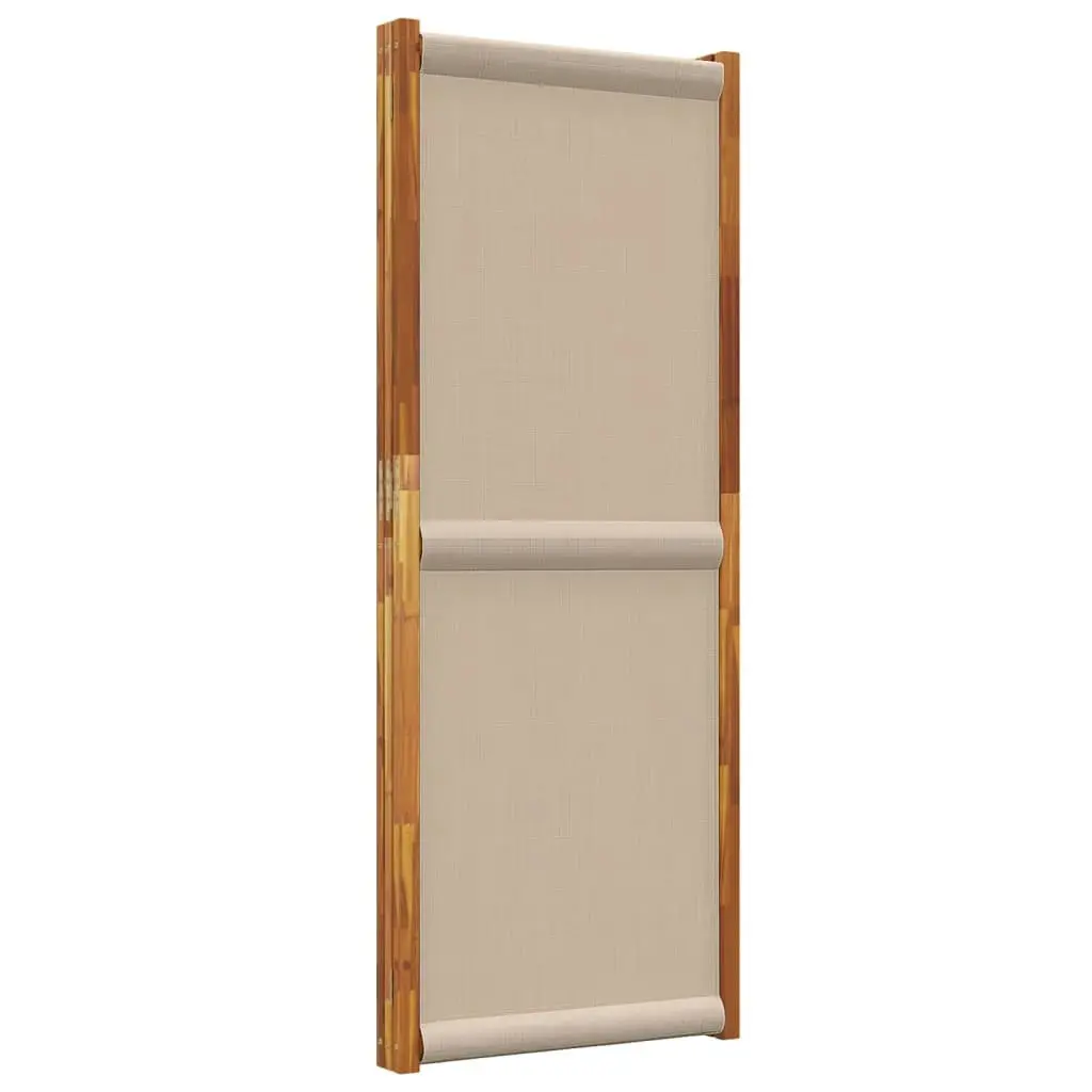 3-Panel Room Divider Taupe 210x180 cm 4003363