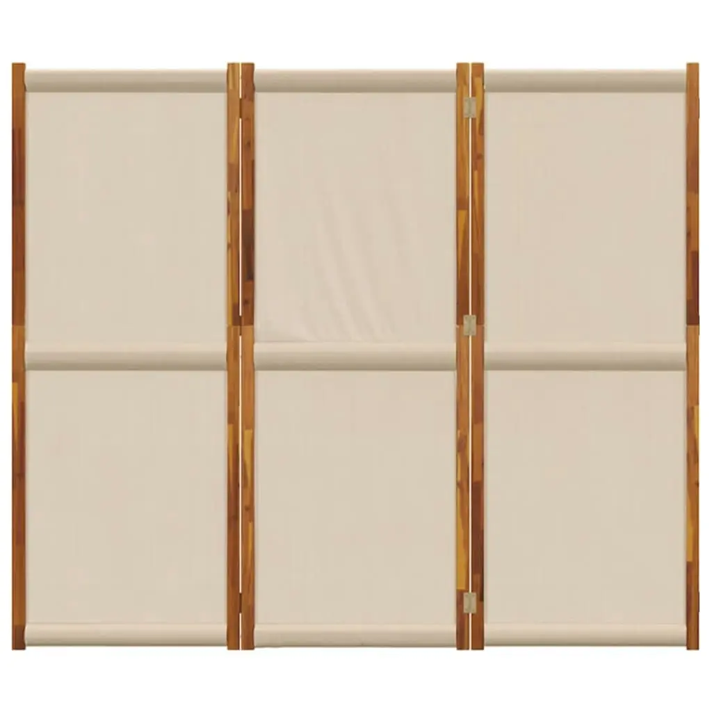 3-Panel Room Divider Taupe 210x180 cm 4003363