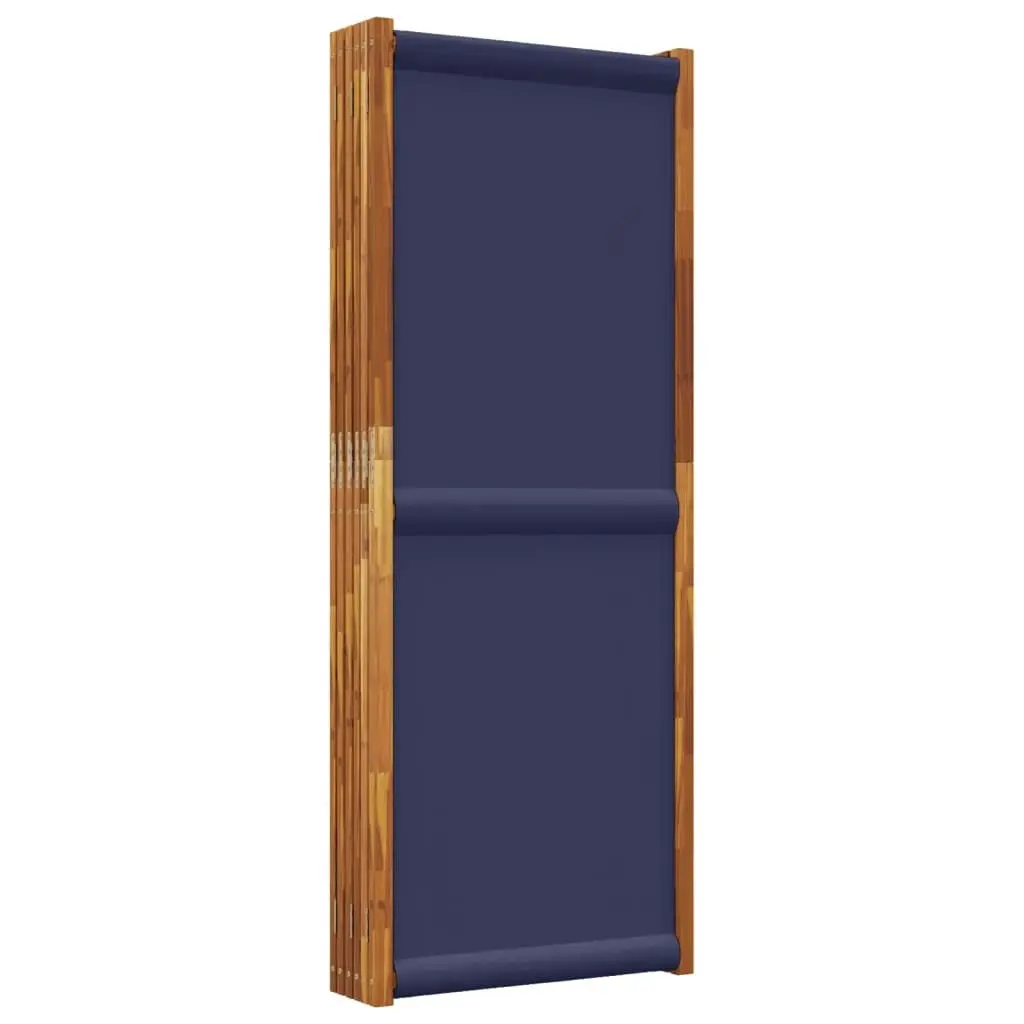 6-Panel Room Divider Dark Blue 420x180 cm 4003362