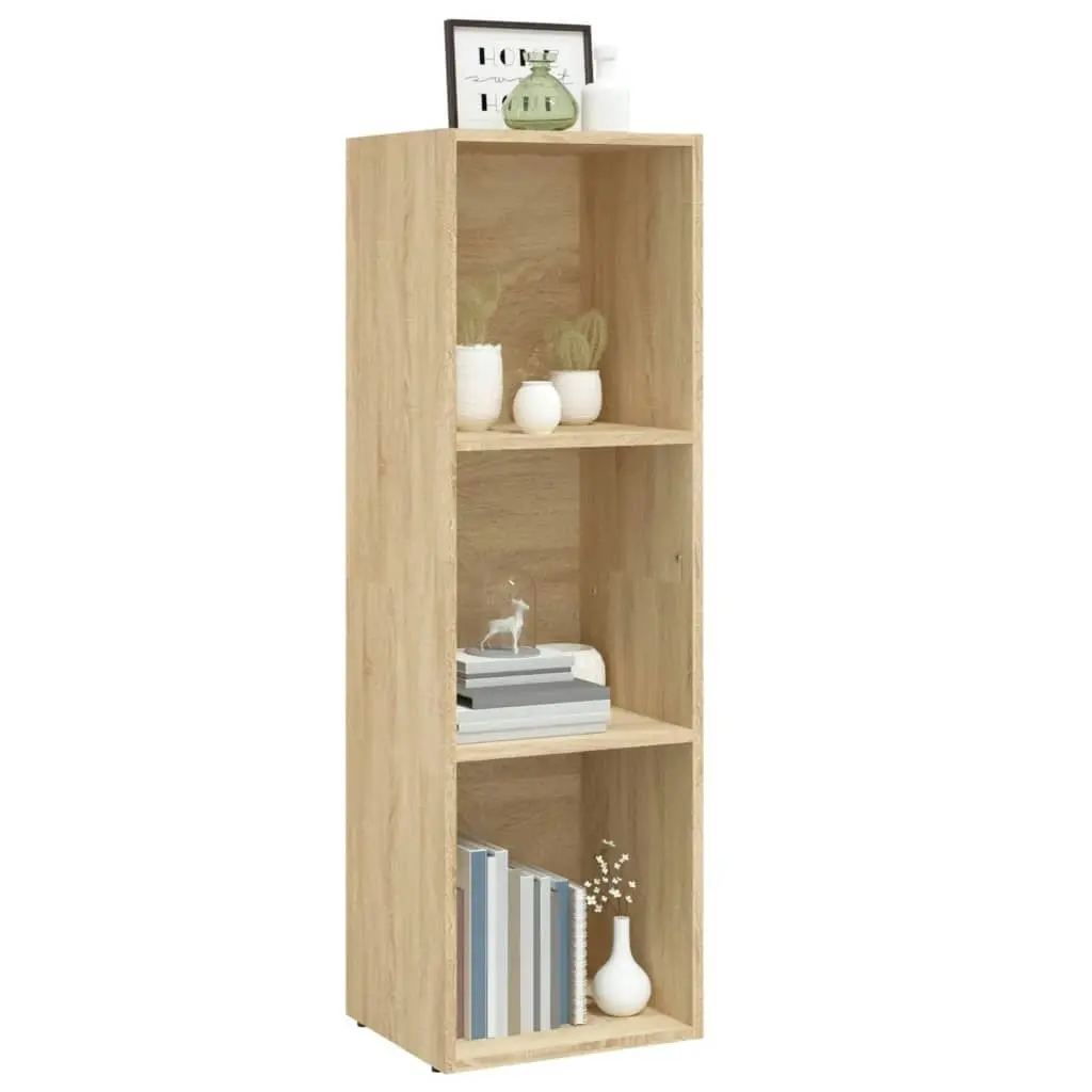 Book Cabinet/TV Cabinet Sonoma Oak 36x30x114 cm Engineered Wood 800138