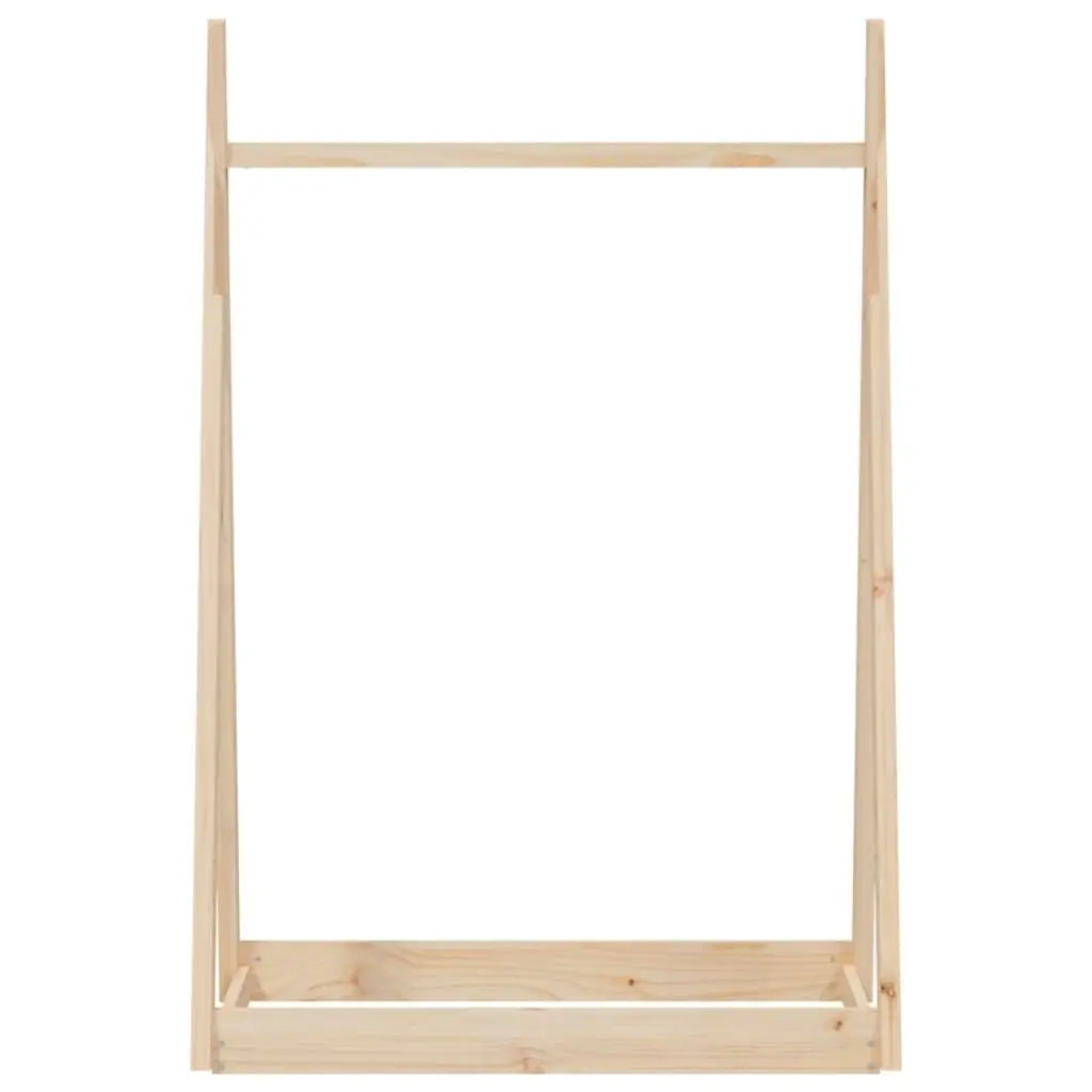 Clothes Rack 100x45x150 cm Solid Wood Pine 824983