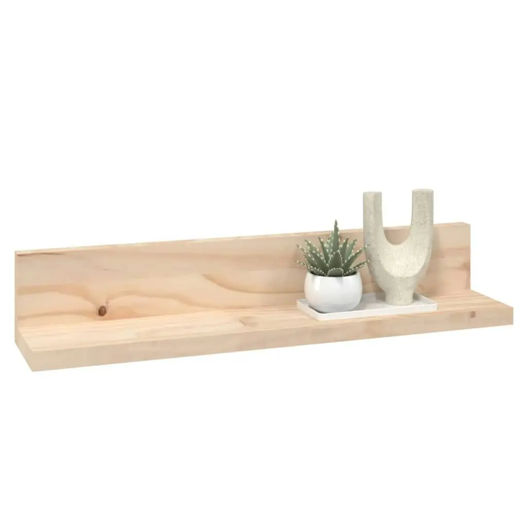 Wall Shelves 2 pcs 50x11x9 cm Solid Wood Pine 823599