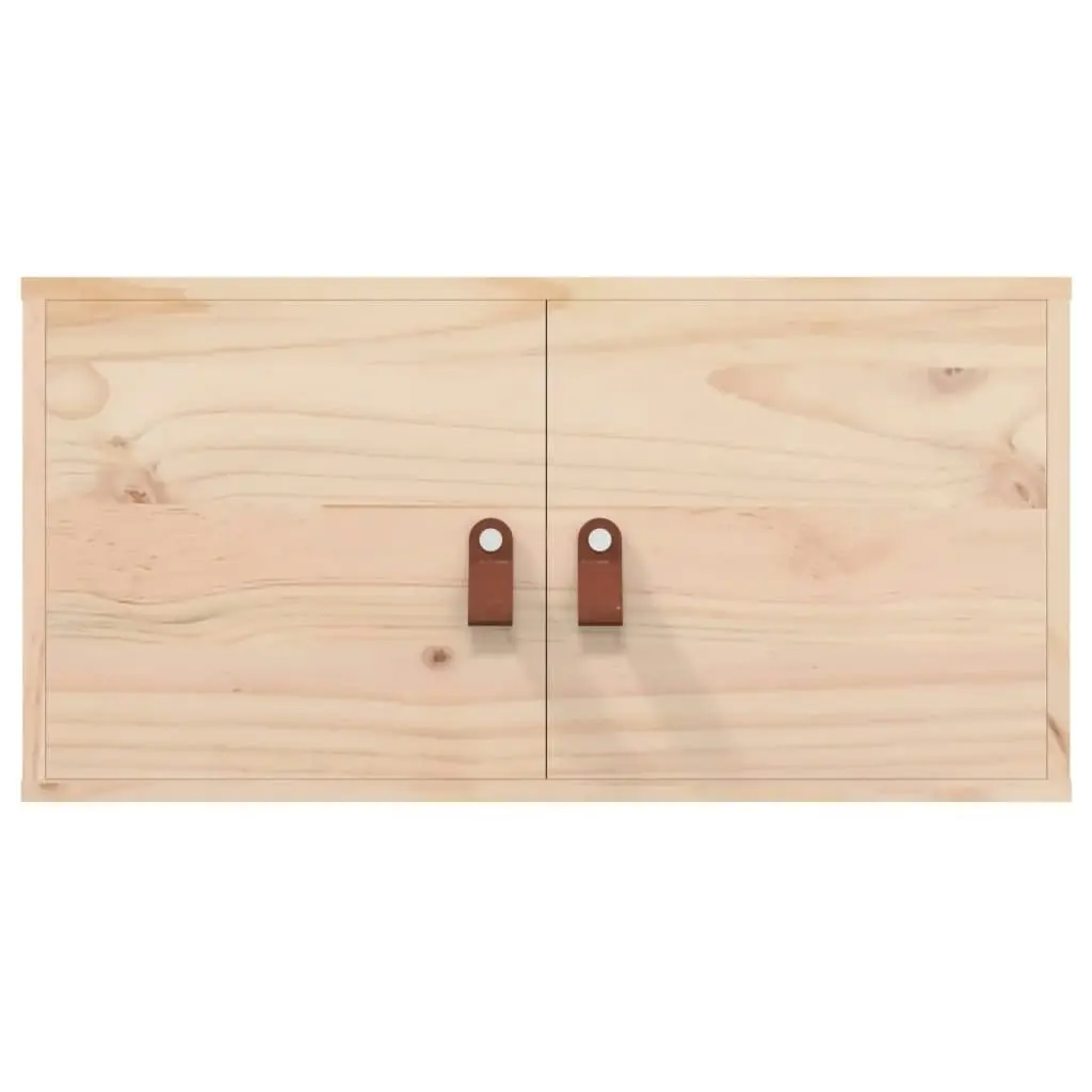 Wall Cabinet 60x30x30 cm Solid Wood Pine 818365